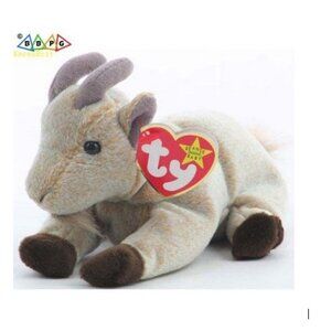 Ty Beanie Baby Goatee the Goat 1999 with Tags, New! Mint Condition!